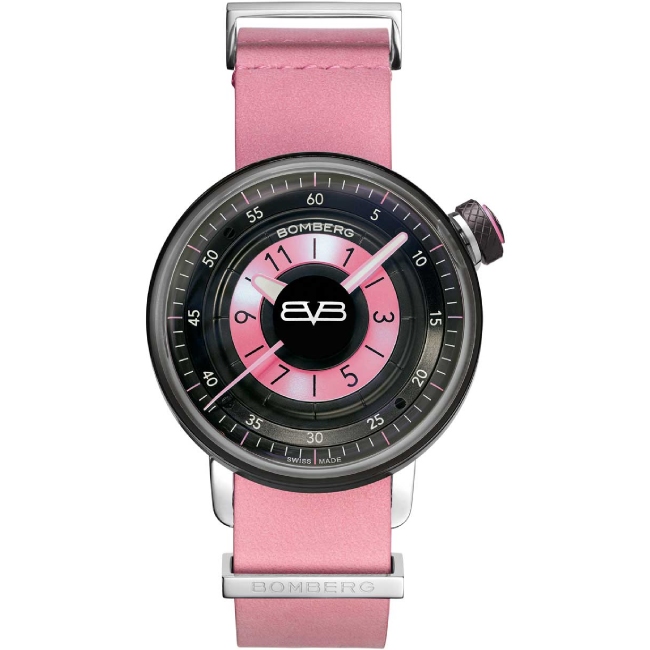 Bomberg BB-01 Pink & Black Lady