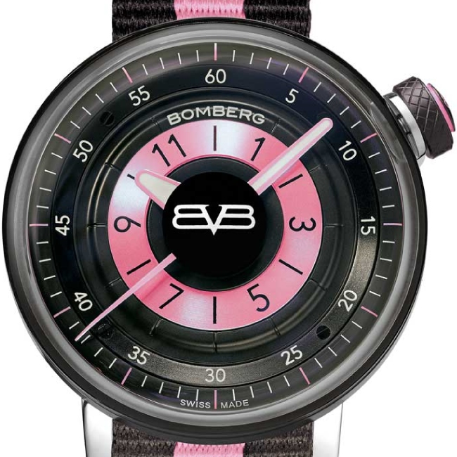 Bomberg BB-01 Pink & Black Lady - Image 3