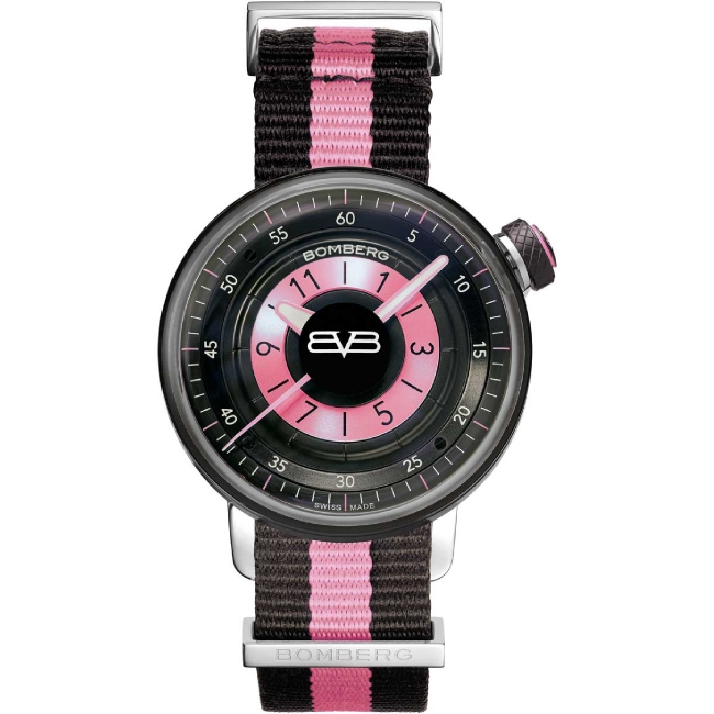 Bomberg BB-01 Pink & Black Lady