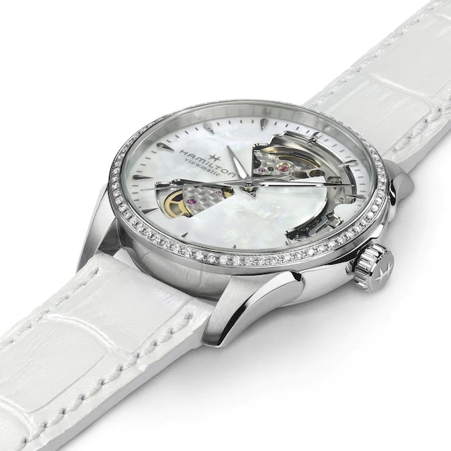 Hamilton Jazzmaster Open Heart Lady Diamonds – Image 4