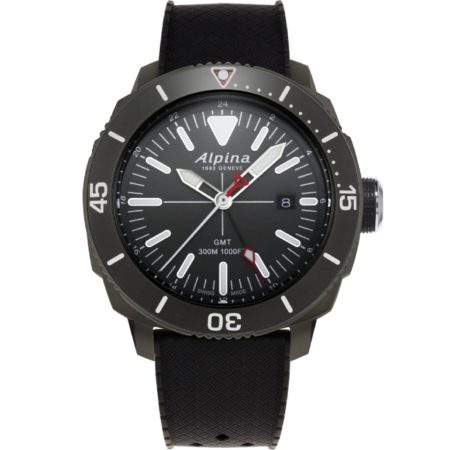 Alpina Seastrong Diver 300 GMT Grau