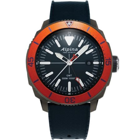 Alpina Seastrong Diver 300 GMT Blau