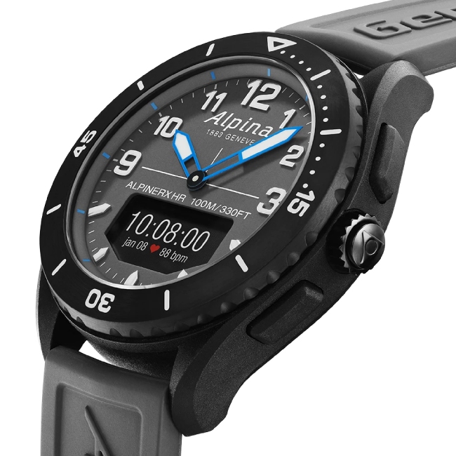 Alpina AlpinerX Alive Smartwatch Schwarz-Grau - Image 3