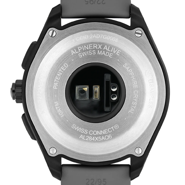 Alpina AlpinerX Alive Smartwatch Schwarz-Grau - Image 5