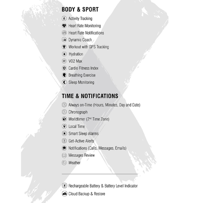 Alpina AlpinerX Alive Smartwatch Schwarz-Grau - Image 9