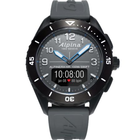 Alpina AlpinerX Alive Smartwatch Schwarz-Grau