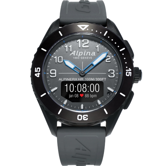 Alpina AlpinerX Alive Smartwatch Schwarz-Grau