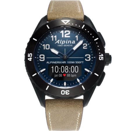 Alpina AlpinerX Alive Smartwatch Schwarz-Beige