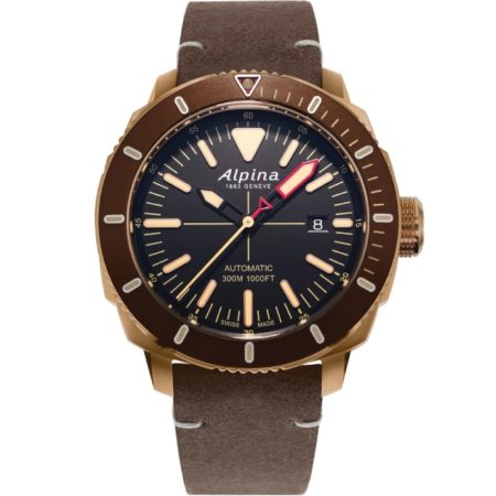 Alpina Seastrong Diver 300 Schwarz
