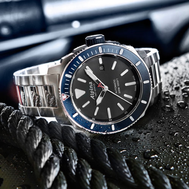 Alpina Seastrong Diver 300 Schwarz - Image 8