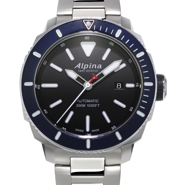 Alpina Seastrong Diver 300 Schwarz - Image 2