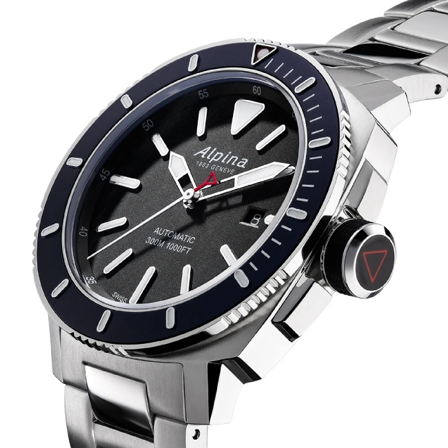 Alpina Seastrong Diver 300 Schwarz - Image 5
