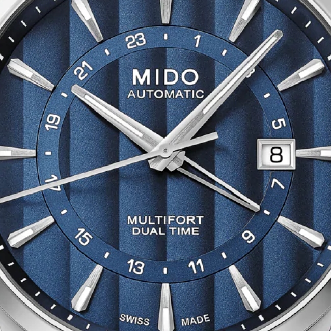 Mido Multifort Dual Time Automatik – Image 4