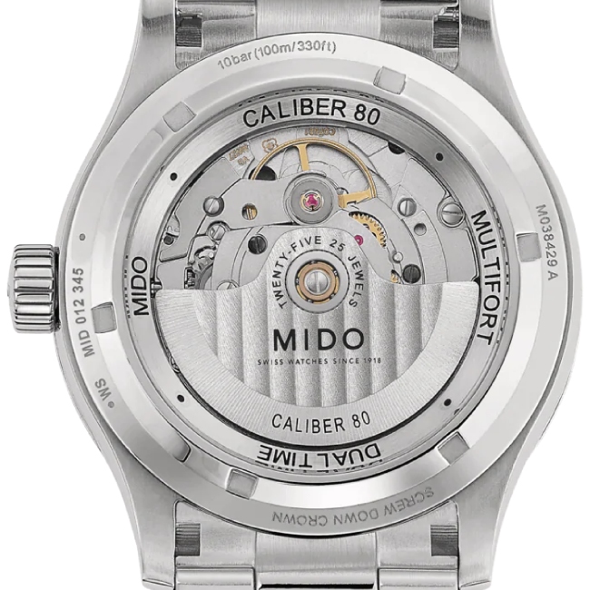 Mido Multifort Dual Time Automatik – Image 6