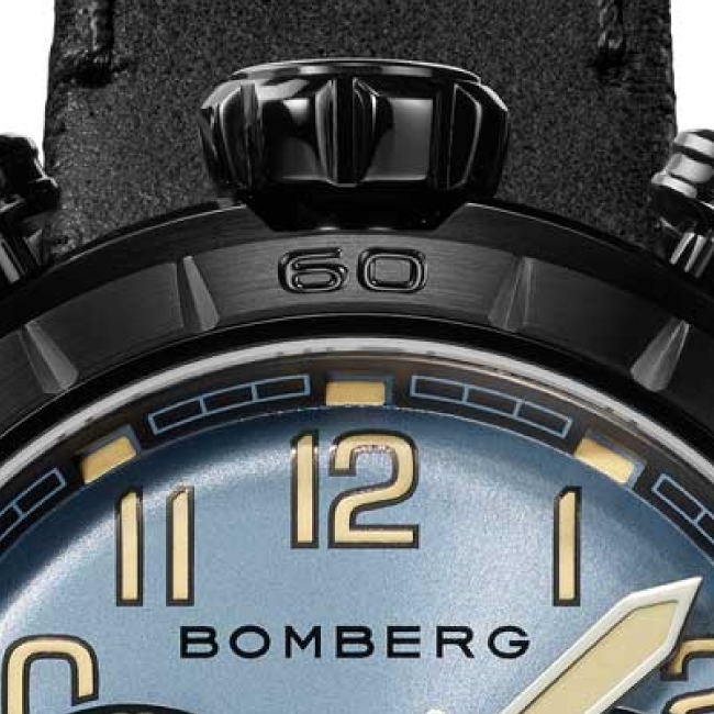 Bomberg BB-68 Dark Blue Chronograph – Image 6