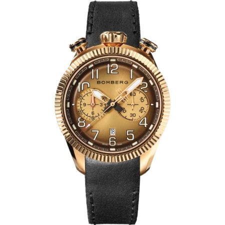 Bomberg BB-68 Smoked Brown Chronograph