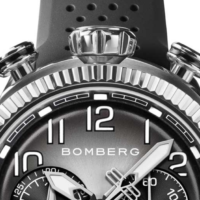 Bomberg BB-68 Smoked Black Chronograph - Image 6