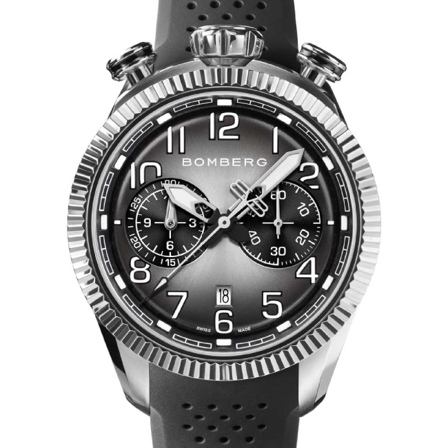 Bomberg BB-68 Smoked Black Chronograph - Image 2