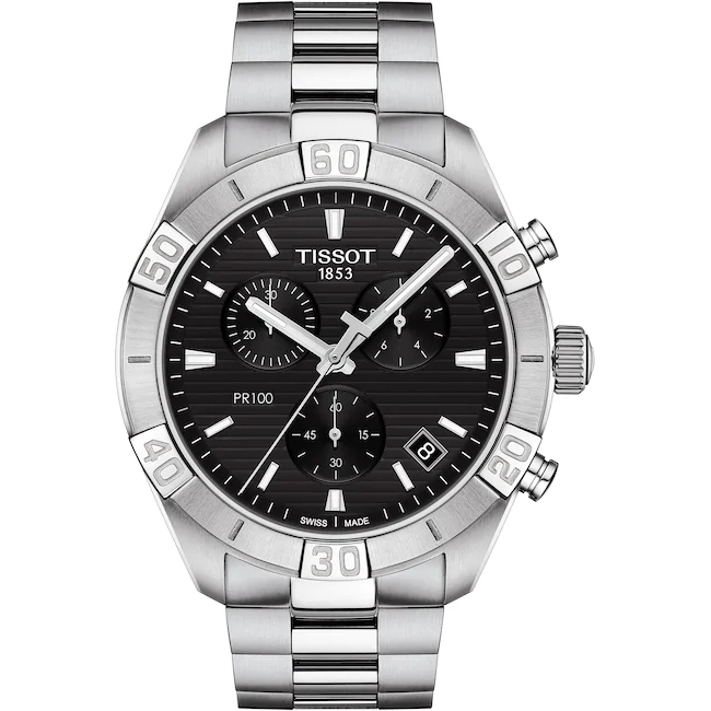 Tissot PR 100 Sport Gent Chronograph Schwarz