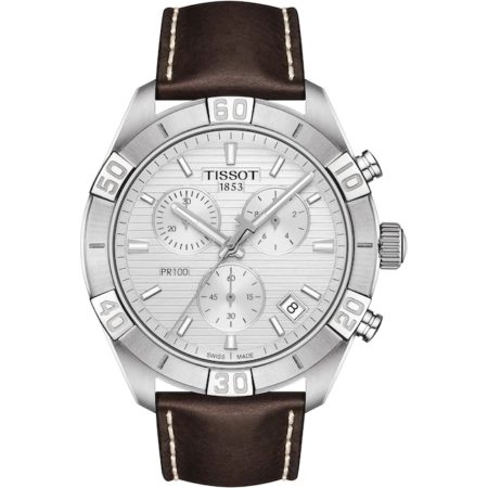 Tissot PR 100 Sport Gent Chronograph Leder braun