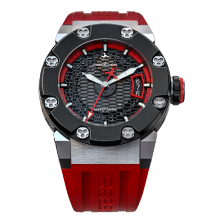 Rebellion Predator S 3 HandsTitanium / Ceramic / Red