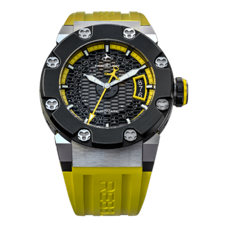 Rebellion Predator S 3 HandsTitanium / Ceramic / Yellow