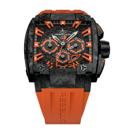 Rebellion RE1 2.0 ChronographCarbon Forged / Orange