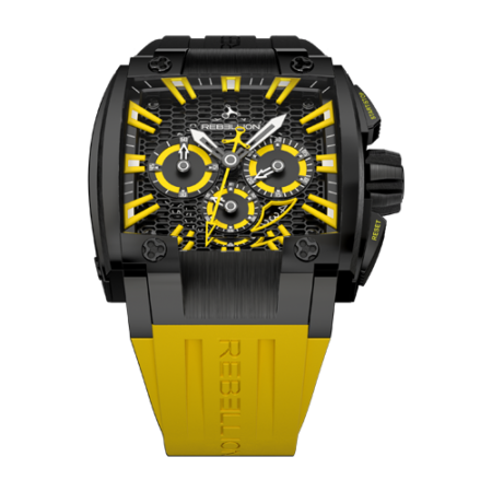 Rebellion RE1 2.0 ChronographBlack DLC Titanium / Yellow