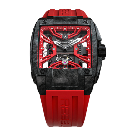 Rebellion Re-volt SkeletonizedForged Carbon / Red