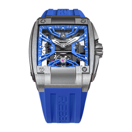 Rebellion Re-volt SkeletonizedTitanium / Blue