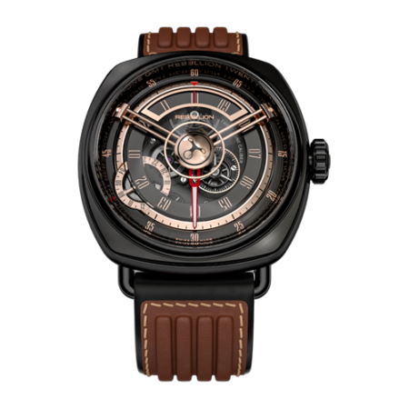 Rebellion Twenty-One GMTBlack DLC Steel / Brown