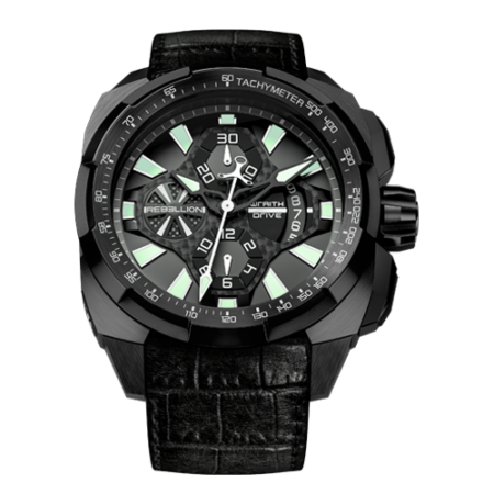 Rebellion Wraith Drive ChronographBlack PVD Titanium